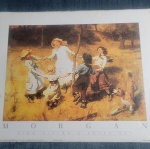 Morgan Ring A Ring A Roses Oh Print